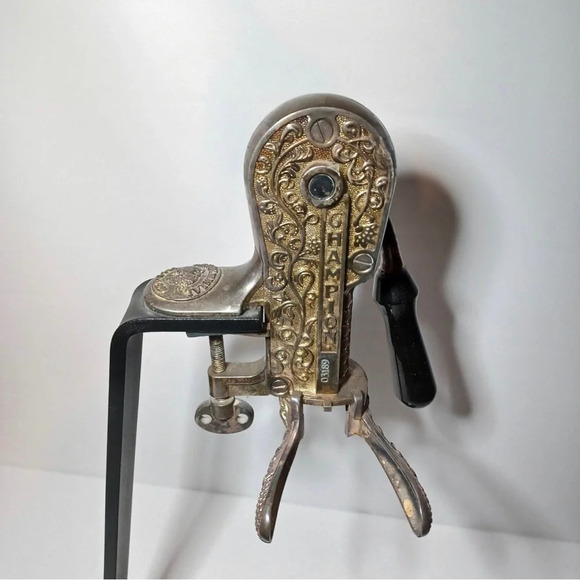 Rogar Champion Centenial Table Top Wine Bottle Opener w/ Marble Stand Corkscrew - Picture 6 of 12